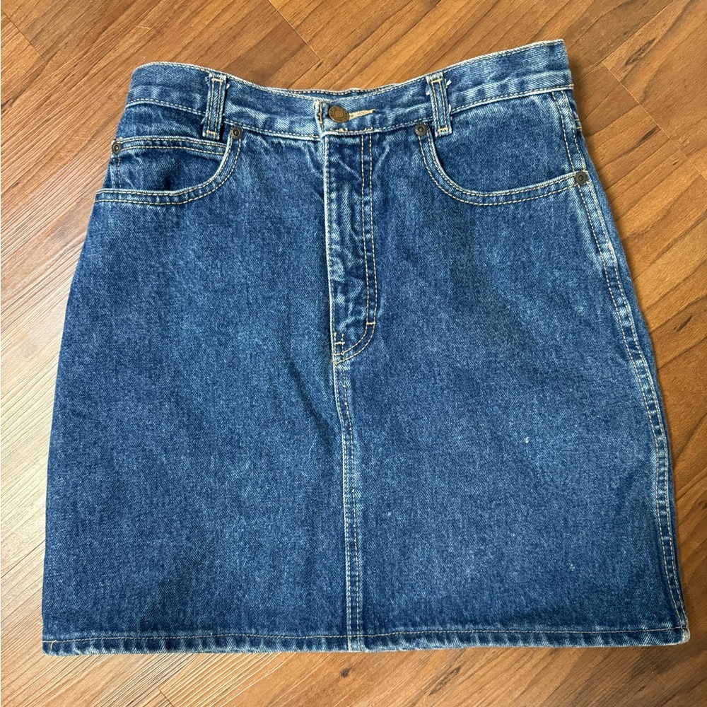 Vintage Calvin Klein Jean Skirt